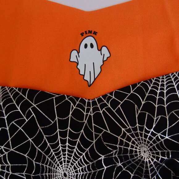 Victoria's Secret PINK 2-Pack NO-SHOW Thong Halloween Ghost Panties (S) NWT! - Picture 4 of 10